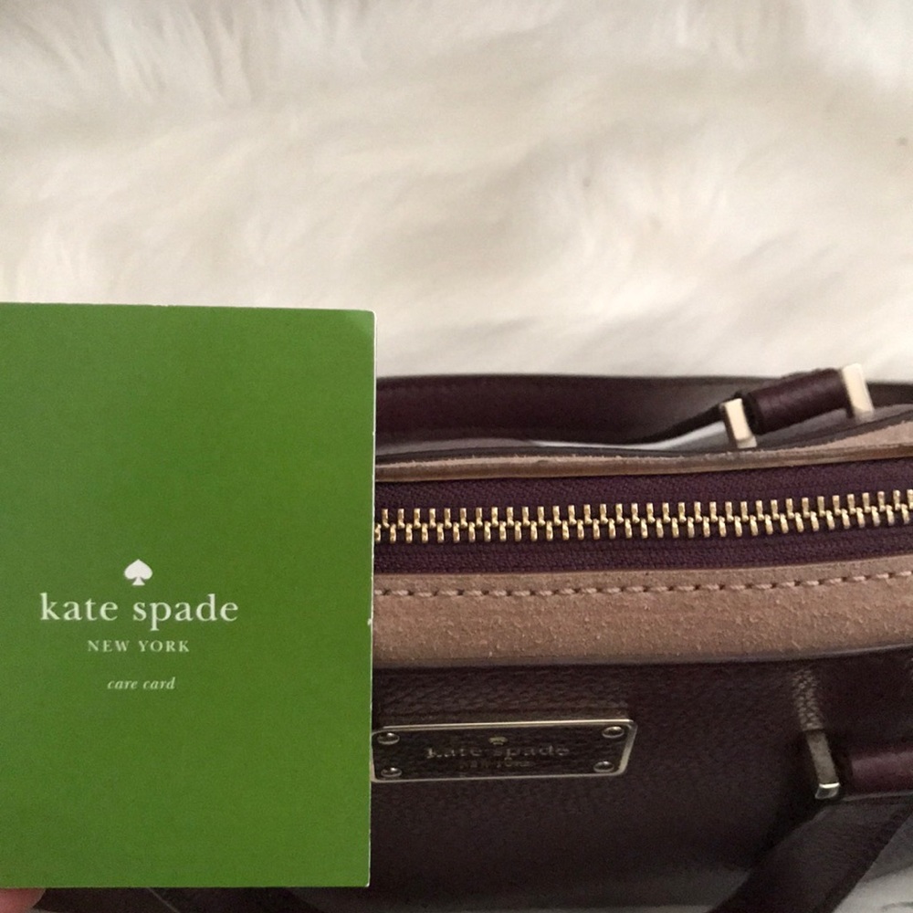 SOLD ON NEXTDOOR Kate spate ♠️ burgundy felix bag - Picture 8 of 8